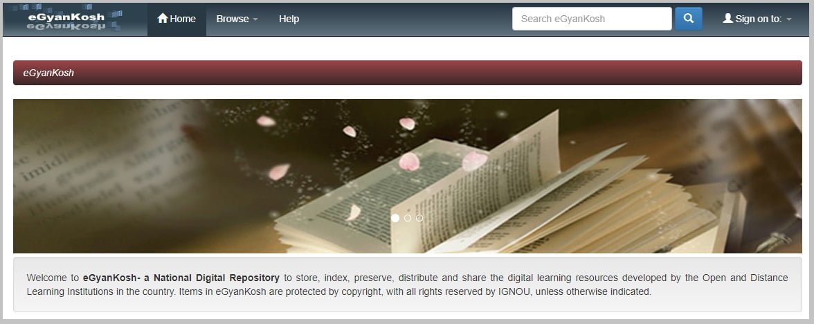 IGNOU Study Material : Free Download Egyankosh Website