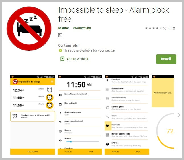 5 Best Alarm Clock Apps for Heavy Sleepers: You Need to Know! 5 Impossible to Sleep