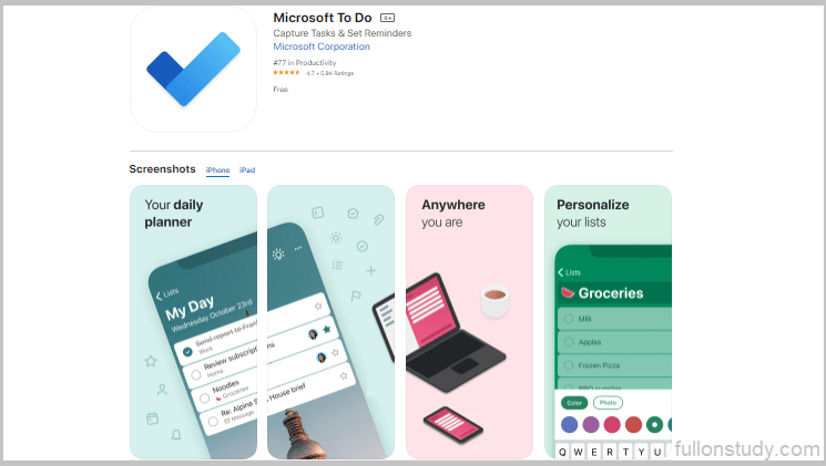 7 Best To-Do-List Apps For College Students (2022 Edition) 2 Microsoft To-do: #2 To do List App for College Students