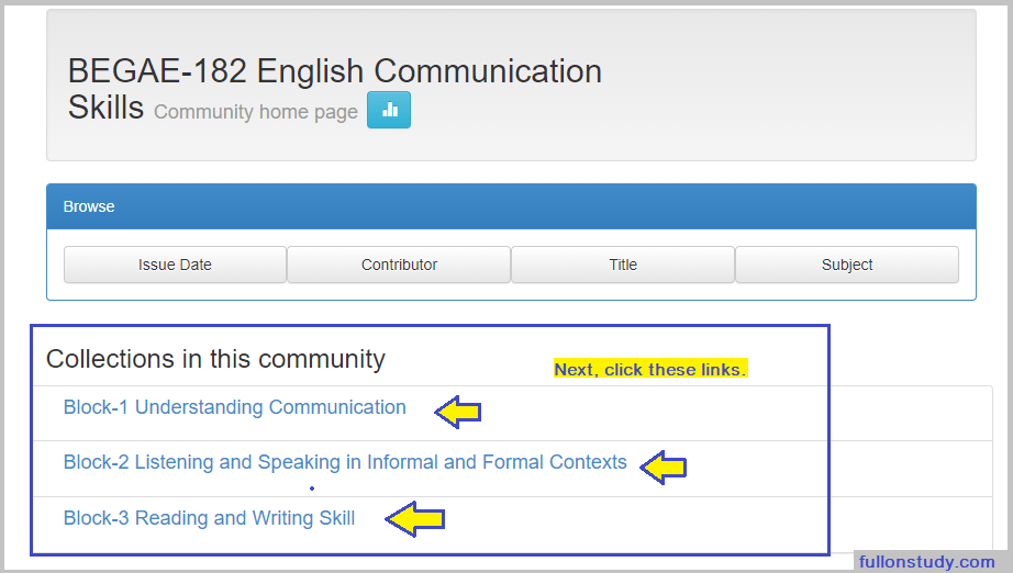 BA English Books 2023: 1st, 2nd & 3rd Year (Free PDF) 1 BA English Books Download: Step 2