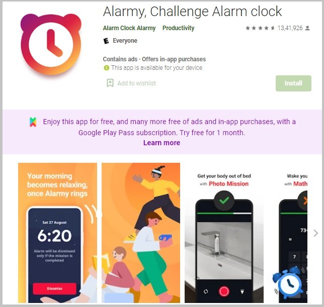 Alarmy: #1 Best Alarm Clock app for College Students