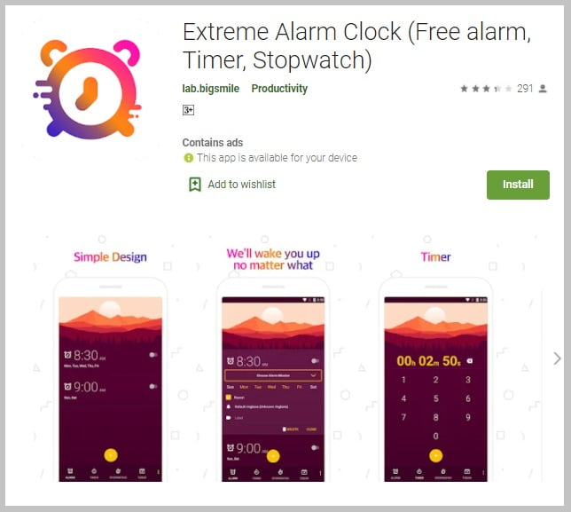 Extreme Alarm Clock