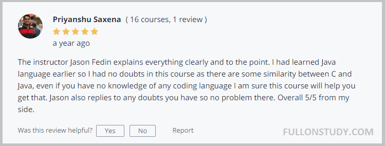 C Programming Course Review