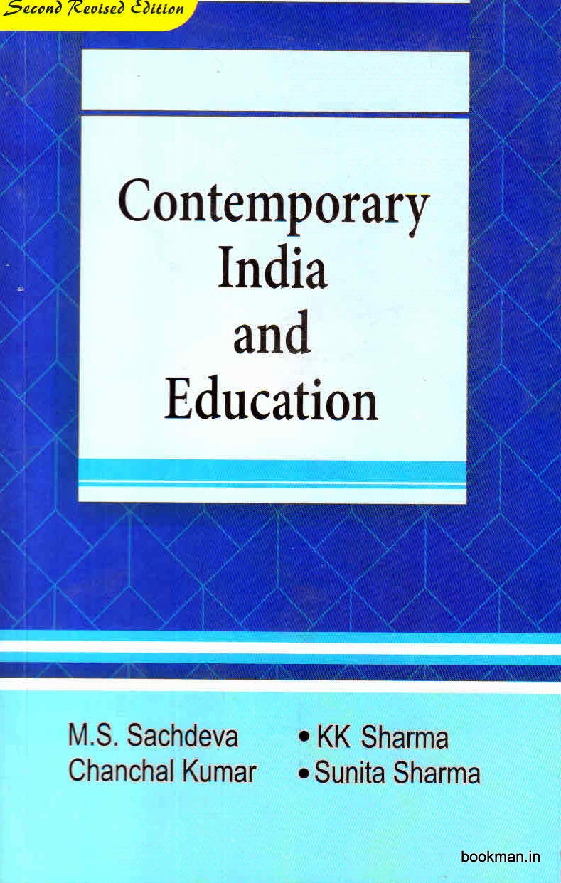 Contemporary India & Education by M.S. Sachdeva: B.Ed Books