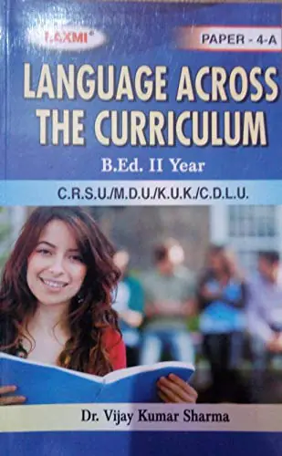 Language across the Curriculum by Dr. Vijay Kumar Sharma: B.Ed Books