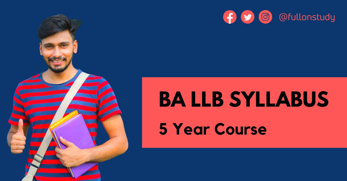 BA LLB Syllabus