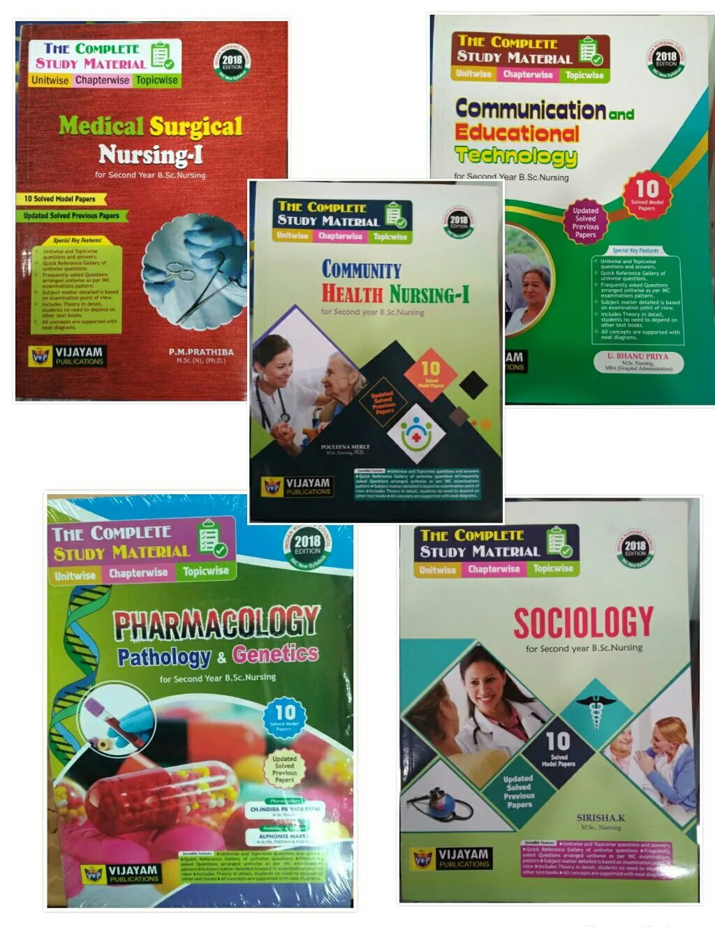 BSc 2nd Year Nursing Books