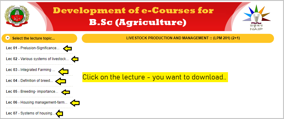 How to download BSc Agriculture Books