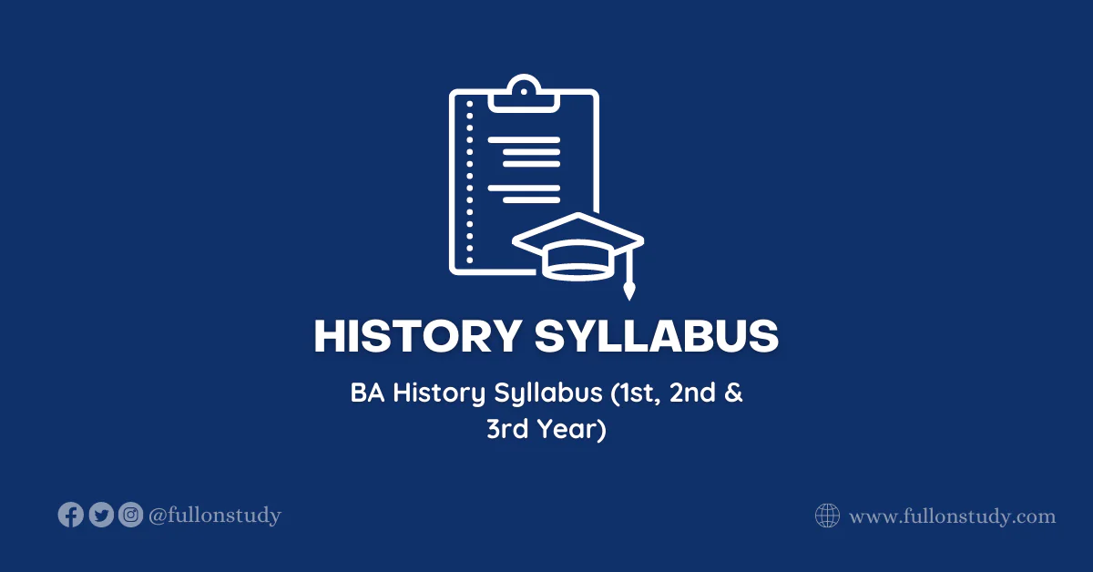 BA History Syllabus