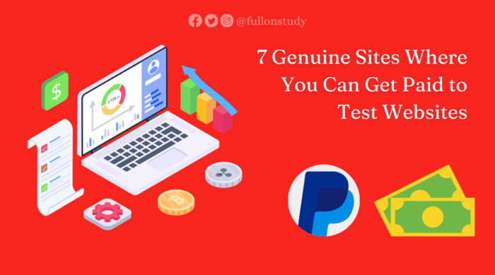 Get Paid to Test Websites